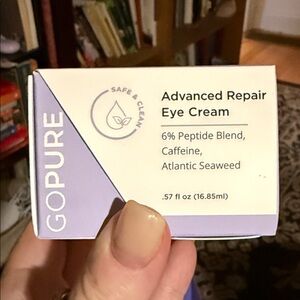 Advanced Repair Eye Cream - goPure - brand new, sealed, original packaging.